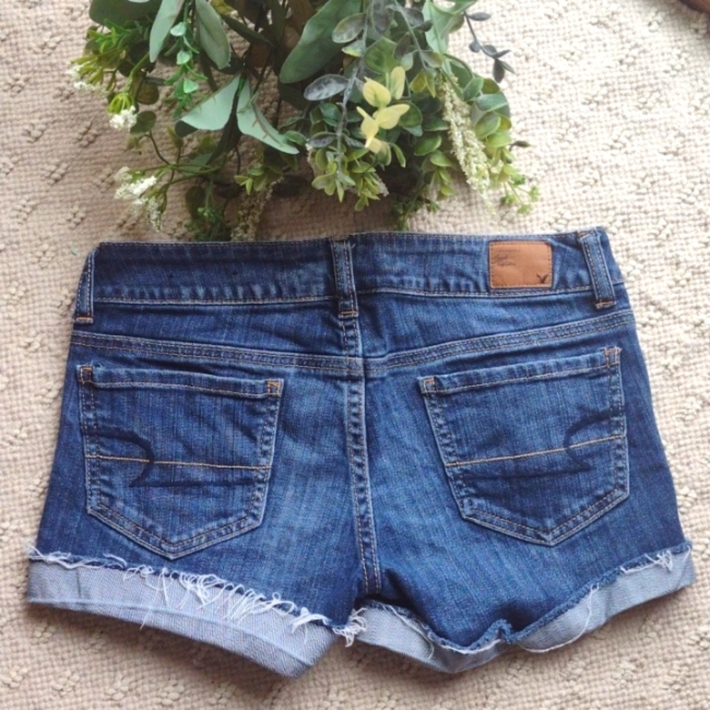 American Eagle blue jean short (stretch) - Picture 2 of 10
